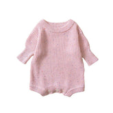 Fashion Knitted Jumpsuit For Baby Girls
